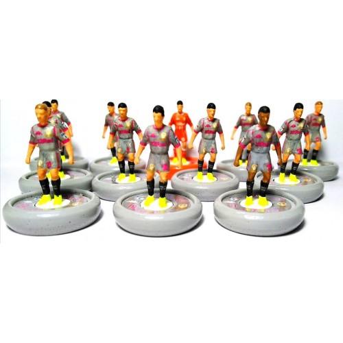 Subbuteo Andrew  Table Soccer Leeds United  2017-18 away kit on WSB Professional Bases